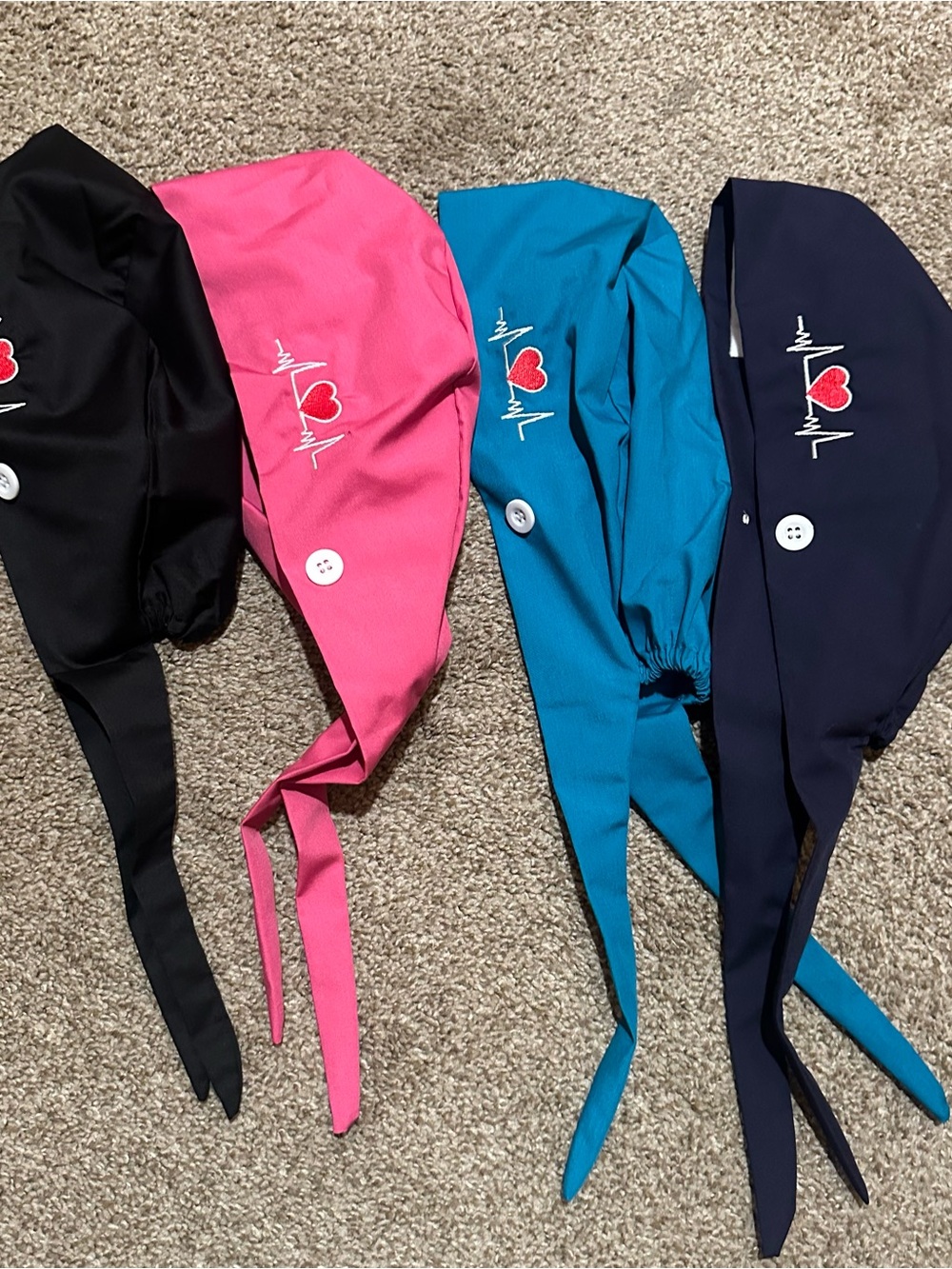 Scrub caps